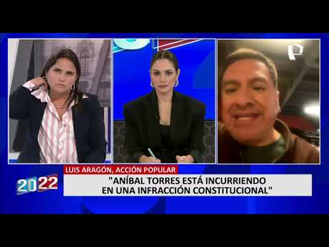 Luis Aragón: Verónika Mendoza ya es una perdedora, ha sido cómplice de este Gobierno