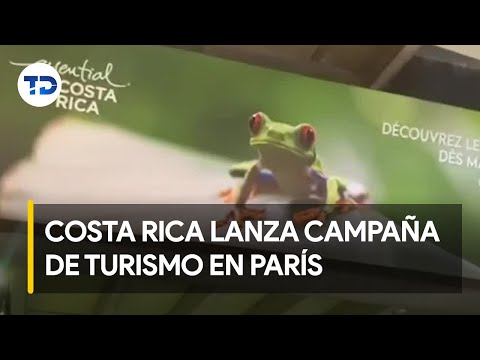 Costa Rica lanza campan?a publicitaria en una estacio?n de metro en Pari?s