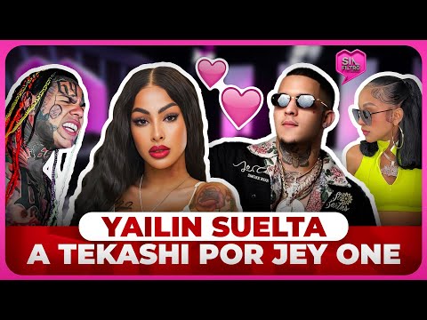 YAILIN SUELTA EN BANDA A TEKASHI POR JEY ONE, PADRE DE BARRIGA DE LA PERVERSA