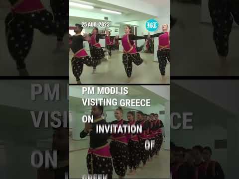 Greek Students Prepare Dance On Bollywood Songs To Welcome PM Modi
