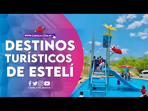 Familias disfrutan vacaciones de verano en los destinos turísticos de Estelí