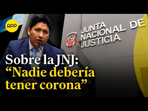 Ilich López asegura estar a favor de pleno extraordinario para debatir caso de la JNJ