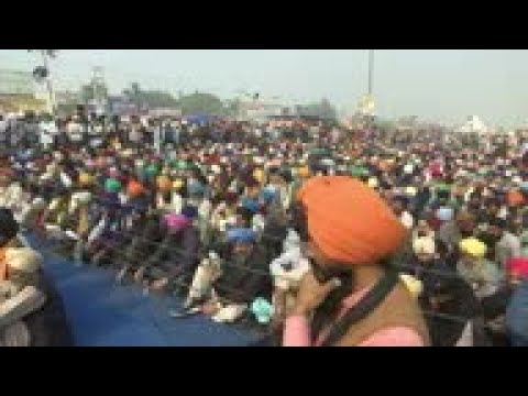Indian farmers protest new agriculture laws