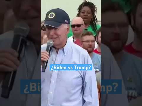 Joe Biden arremete contra Donald Trump durante discurso en Pensilvania