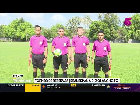 Torneo de reservas | Real España 0-2 Olancho FC