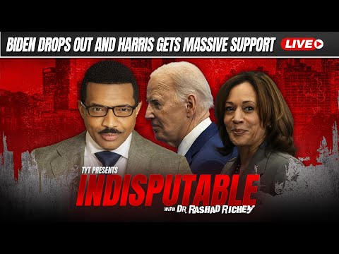 LIVE: Biden Drops out of 2024 Race and VP Harris Gets A Groundswell of Support