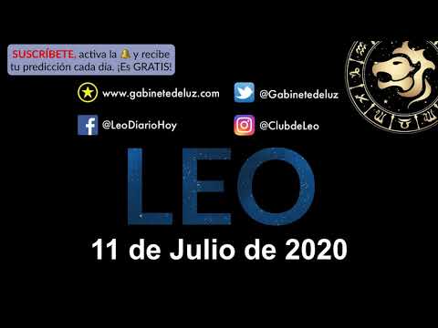 Horóscopo Diario - Leo - 11 de Julio de 2020