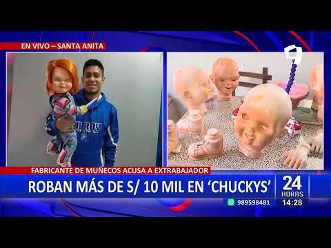 Santa Anita: Roban más de 10 mil soles en muñecos de Chucky
