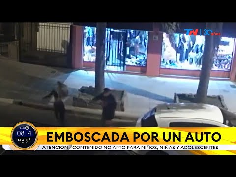 INSEGURIDAD I Emboscada en Lomas del Mirador: la atacaron ocho delincuentes para robarle el auto
