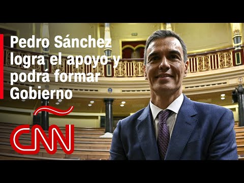 Pedro Sánchez obtuvo los votos necesarios para formar Gobierno en España
