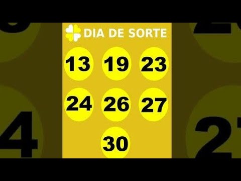 Loteria dia de sorte APENAS 2 dezenas - O GRANDE segredo que poucos conhecem nesse jogo