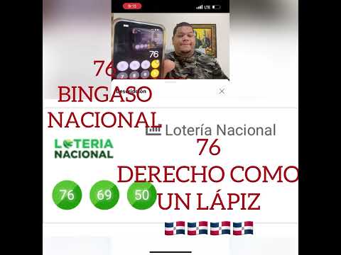 BINGAZO FELICIDADES 76 LOTERÍA NACIONAL DISFRÚTENLO