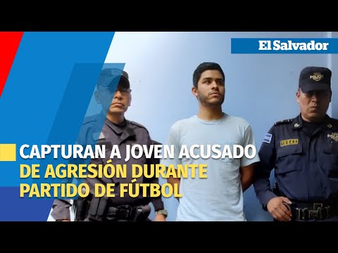 Confirman captura de joven acusado de agredir a otro en partido de fútbol