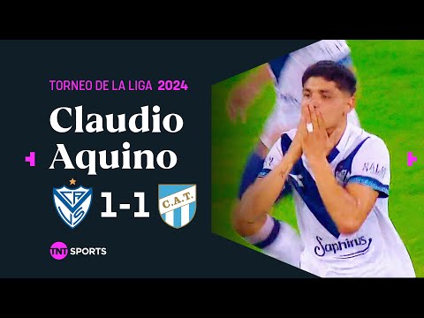 ¡PEGALE COMO QUIERAS!  Claudio #Aquino igualó el encuentro para #Vélez ante #AtléticoTucumán