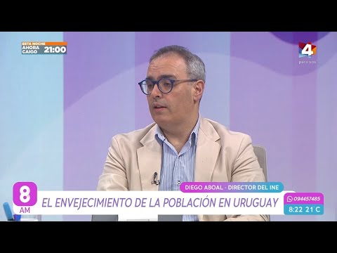 8AM - El envejecimiento de la población en Uruguay
