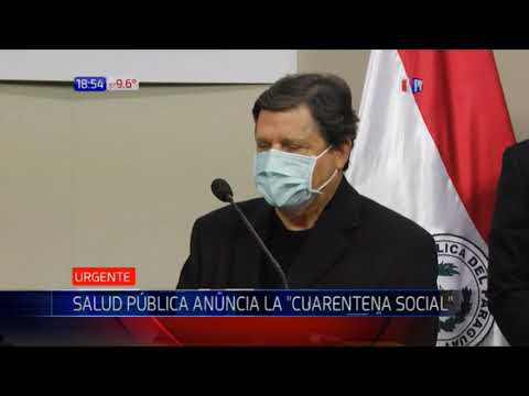 Julio Mazzoleni anuncia proyecto de 'cuarentena social'