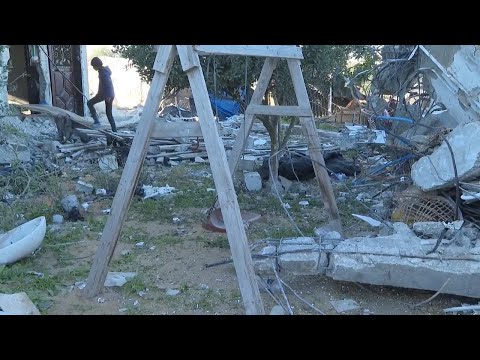 13 members of Gaza family killed in Israeli strike near Rafah