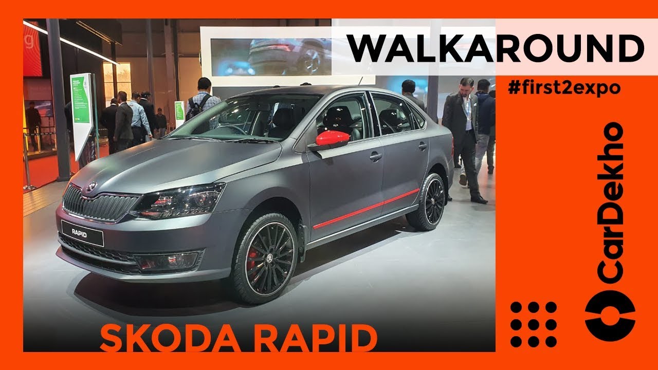 Skoda Rapid 1.0TSI India Walkaround Review Auto Expo 2020