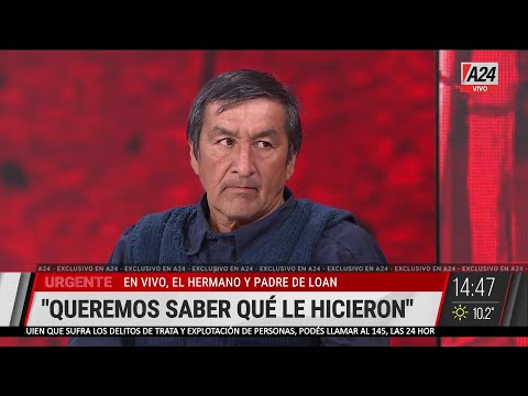 “QUEREMOS VER AL PRESIDENTE MILEI”: el pedido desesperado DEL PAPÁ Y HERMANO DE LOAN en A24