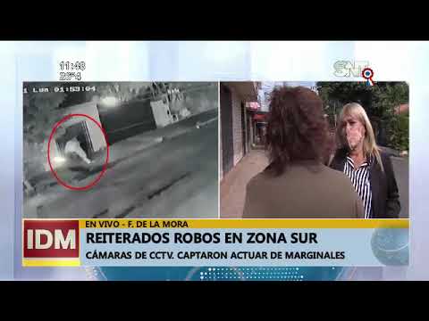 Reportan reiterados robos en Fernando de la Mora zona sur