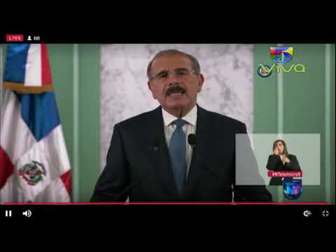 Discurso del presidente Danilo Medina al pueblo dominicano