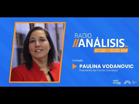Paulina Vodanovic - Primera edición radioanálisis 29-04-2024