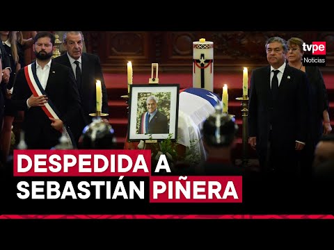 Chile despide a Sebastián Piñera: exmandatario recibe honores de Estado
