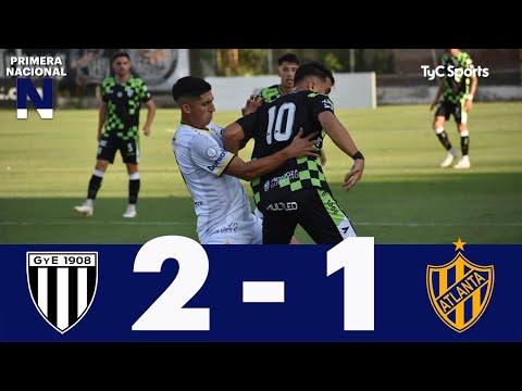 Gimnasia (M) 2-1 Atlanta | Primera Nacional | Fecha 7 (Zona A)