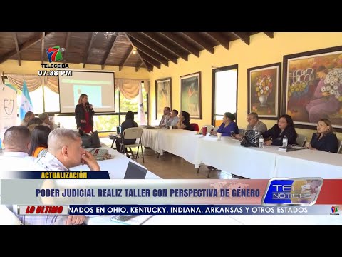 Poder Judicial realiza taller con perspectiva de género en La Ceiba.