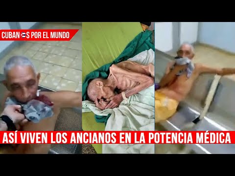 El abandono de los ancianos cubanos, es una triste realidad que denuncian desde Cuba, día a día