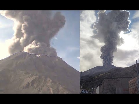 Moquegua: Volcán Ubinas registra nueva explosión