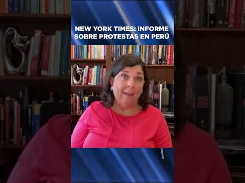 New York Times informe sobre protestas en Peru? #shorts