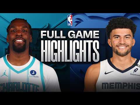호네츠 대 그리즐리스 | NBA PRESEASON 풀게임 하이라이트 | October 16, 2026