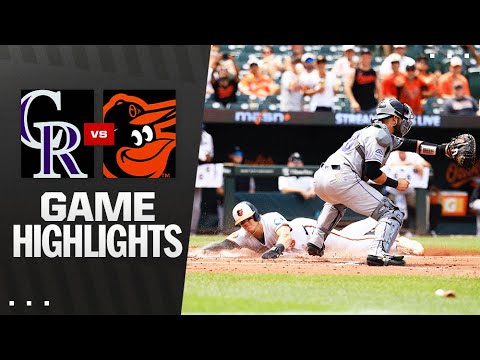 Rockies vs. Orioles Game Highlights (7/27/25) | MLB Highlights