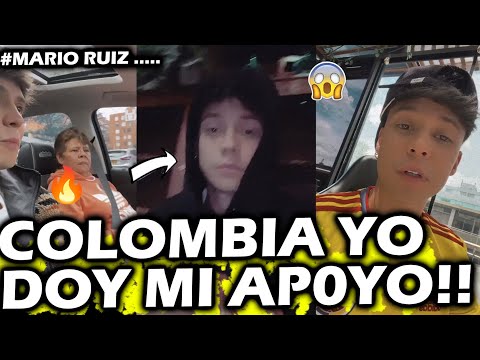 Mario ?Ruiz *COMPARTIO ?UN MENSAJE A SUS FANS? DE LO QUE PASA EN SU ?P41S COLOMBIA* ELLA ES MI MADRE