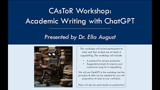 Image from  Academic Writing with ChatGPT 