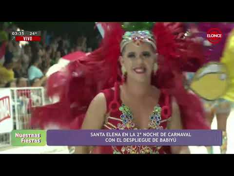Santa Elena brilló en la segunda noche de carnaval con todas sus comparsas