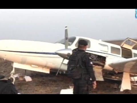 Golpe al narcotráfico: Localizan avioneta en Tiquisate