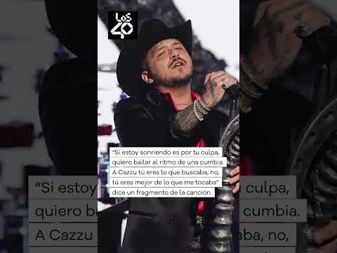 La canción que Christian Nodal le escribió a Cazzu | LOS40 #shorts