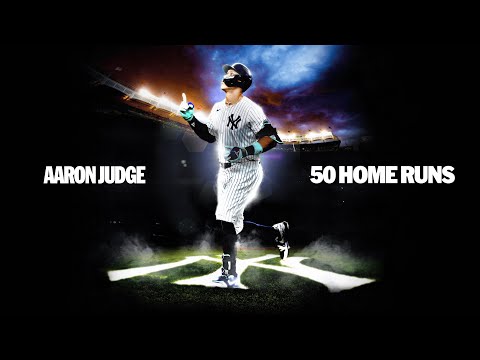 50 HOME RUNS FOR AARON JUDGE!