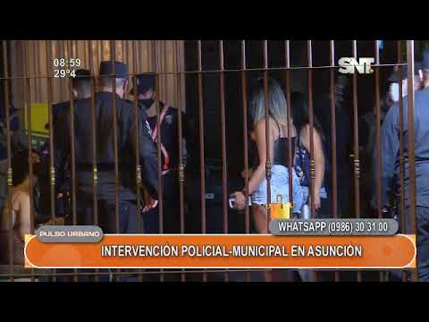 Intervinieron varios locales nocturnos en Asunción