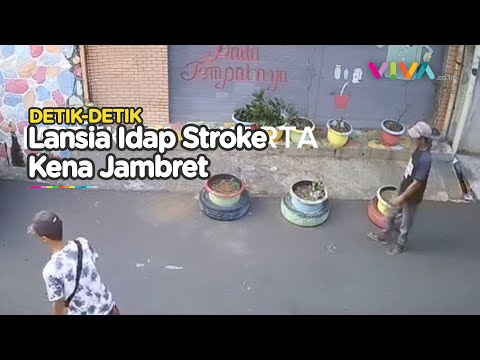 VIDEO Penyintas Stroke Jadi Korban Kejahatan Pria Biadab