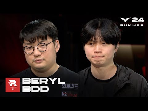 BeryL, Bdd 인터뷰 | KT vs. NS | 07.28 | 2024 LCK 서머 스플릿