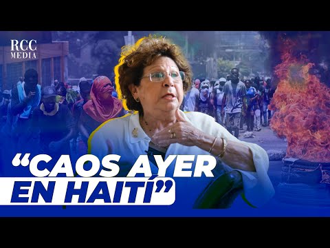 Consuelo Despradel: Pandillas provocan caos en Haití