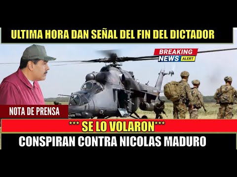 Maduro denuncia conspiracio?n SEN?AL que se lo van a VOLAR