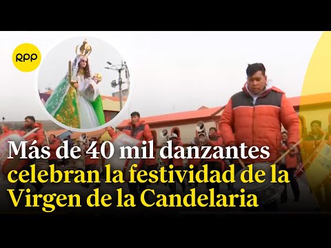 Puno: Miles de danzantes se reúnen para la festividad de la Virgen de la Candelaria
