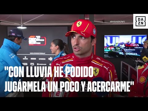 Carlos Sainz valora su actuación en Silverstone: Una de las carreras más sólidas con Ferrari