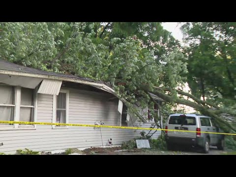 Woman, 44, killed in Northwest Indiana after tree falls on home during Monday night's storms