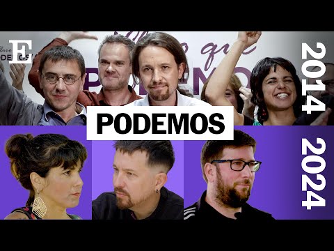 10 años de Podemos en Europa: la mirada de Pablo Iglesias, Teresa Rodríguez y Miguel Urban | EL PAÍS