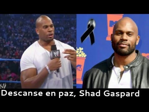 Murió Shad Gaspard, exluchador de la WWE